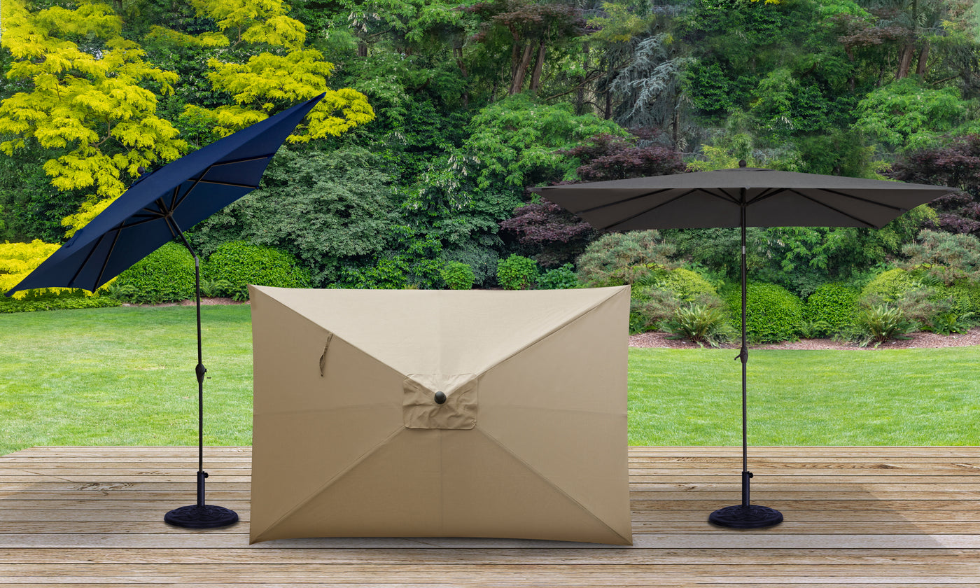 atleisure patio umbrella Premium Market Cover Our patio umbrella covers are constructed with a unique combination of premium 350 gram Vinyl and 300 Seasons Sentry 10' Square 2-Tier